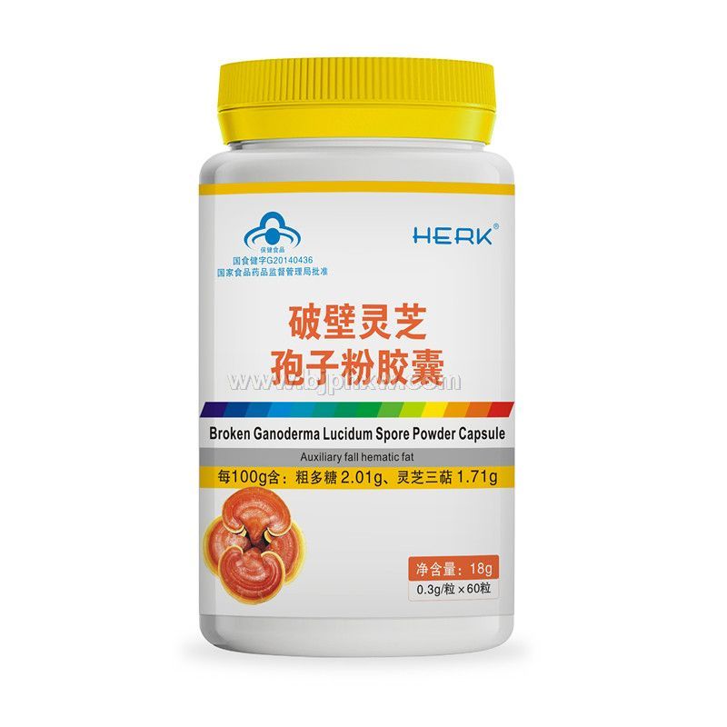 破壁靈芝孢子粉膠囊