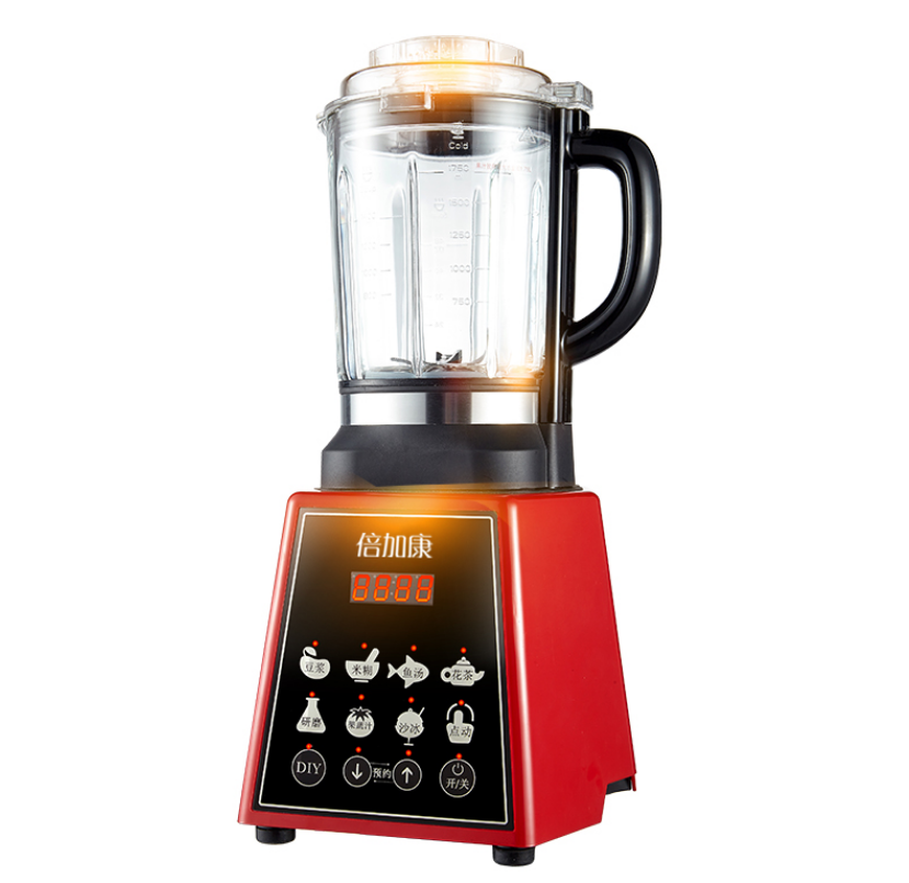 廠家批發(fā)倍加康多功能玻璃加熱破壁養(yǎng)生機(jī)料理榨汁機(jī)破壁機(jī)料理機(jī)
