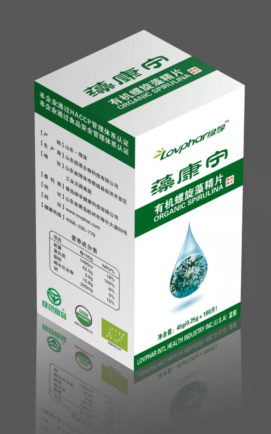 藻康寧 有機螺旋藻精片