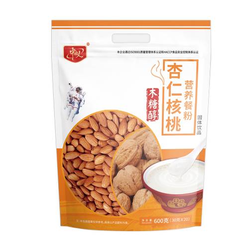 杏仁核桃營養(yǎng)餐粉固體飲品
