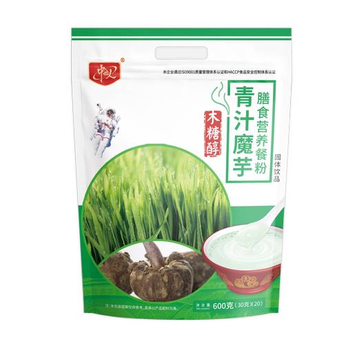 青汁魔芋膳食營養(yǎng)餐粉固體飲品