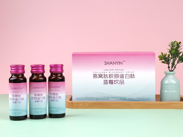 SHANYIN/善茵  燕窩膠原蛋白肽藍(lán)莓飲