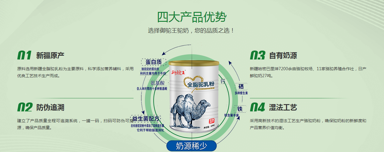 御駝王 駱駝奶粉