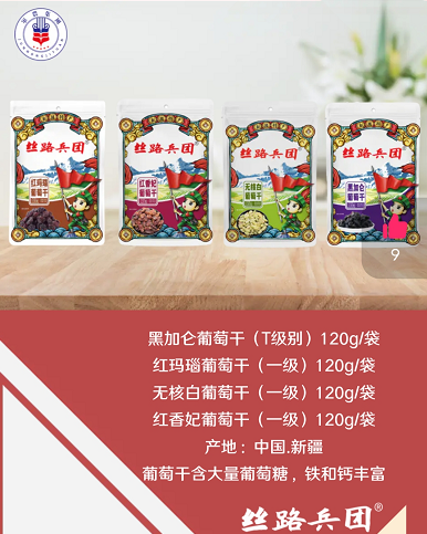 絲路兵團(tuán)新疆特色干果食品