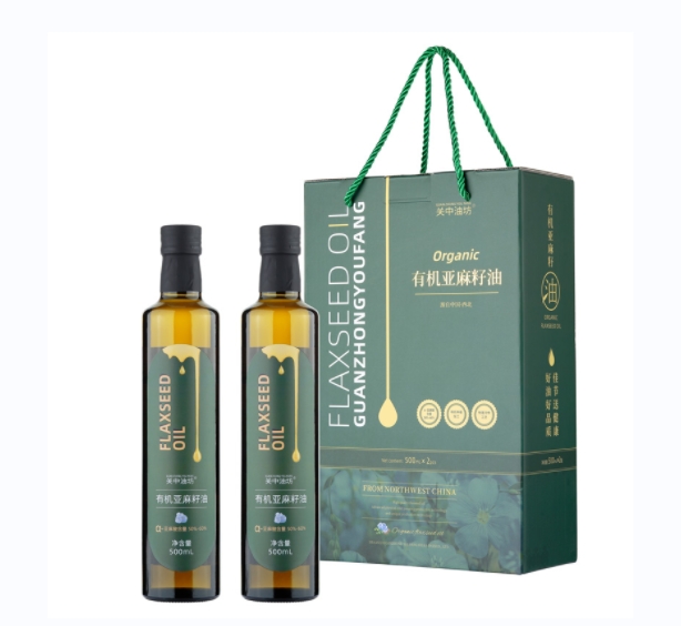 500ML*2瓶有機亞麻籽油禮盒