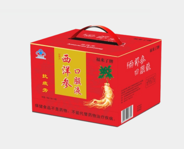 五洲人 西洋參口服液。