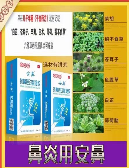 安鼻(抗鼻腔過敏凝膠)