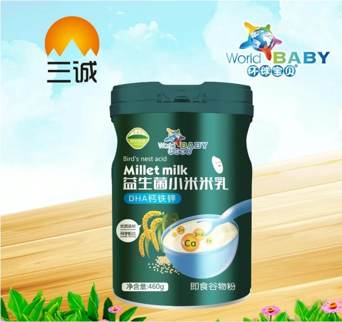 益生菌小米米乳（ DHA鈣鐵鋅）