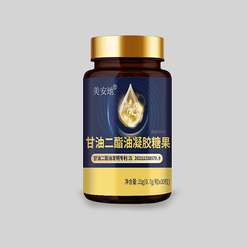 甘油二酯油凝膠糖果